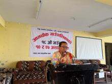 १८ औँ गाउँसभा आमचोक गाउँपालिका बालंखा भोजपुर २०८२/०३/१० गते
