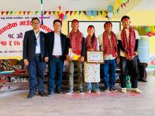 एस.ई.ई. २०८१ आमचोक गाउँपालिकामा उत्कृष्ट अंक ल्यान सफल छात्रा छात्र लाई सम्मान कार्यक्रम।
